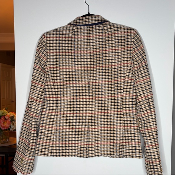 J. Crew Houndstooth Schoolboy Blazer NWT - Picture 7 of 8